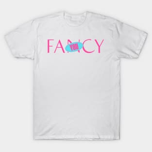 Fancy you LOGO TWICE PINK & BLUE T-Shirt